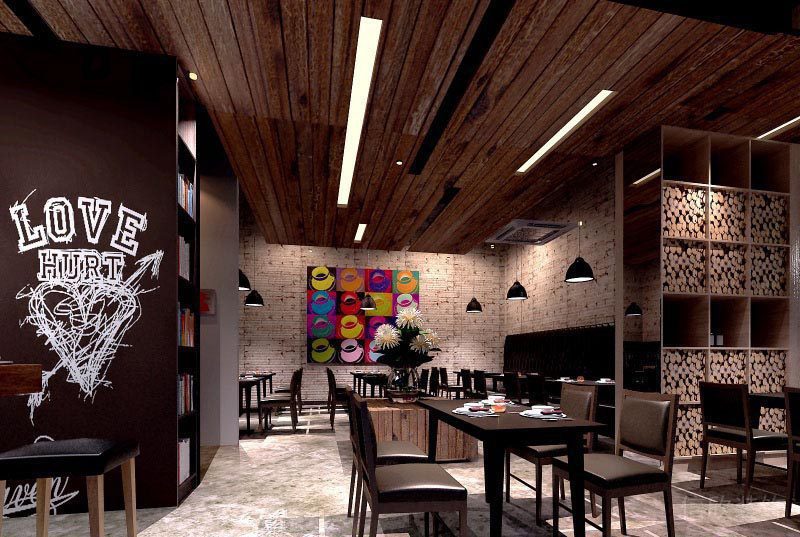 深圳南山蛇口餐廳裝修用餐區(qū)