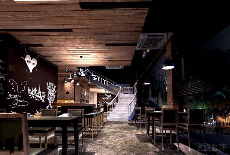 深圳南山蛇口餐廳裝修用餐區(qū)