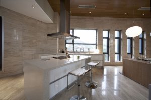 福田現(xiàn)代簡(jiǎn)約別墅裝修敞開式廚房