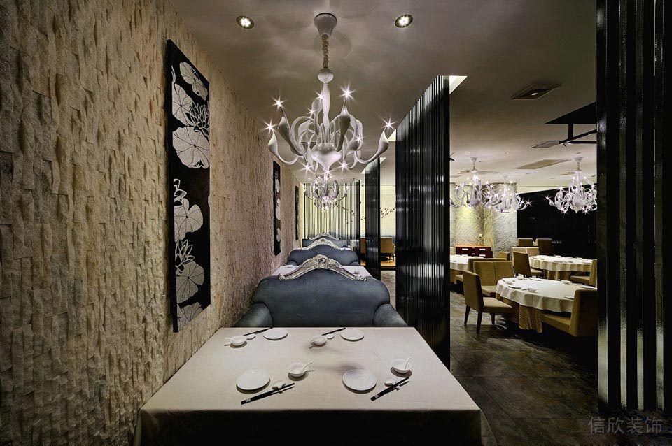 蒙古風(fēng)味餐廳雙人用餐區(qū)