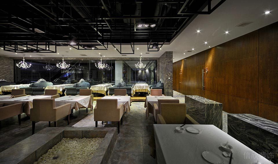 蒙古風(fēng)味餐廳雙人用餐區(qū)