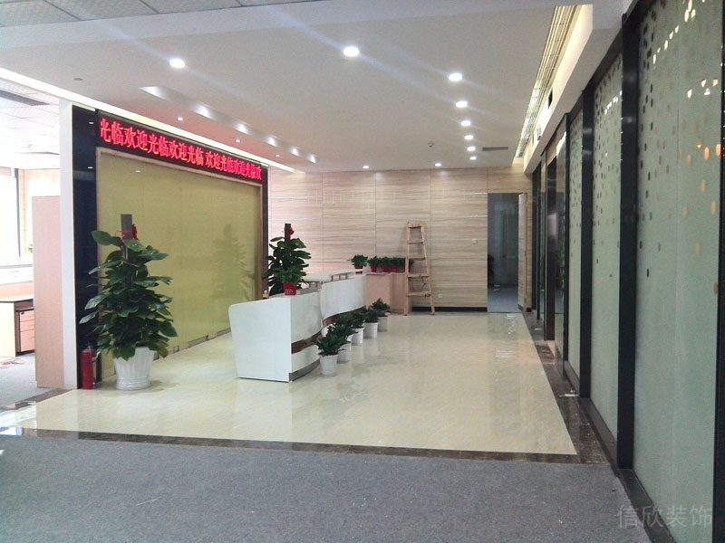 三環辦公室裝修-前臺區