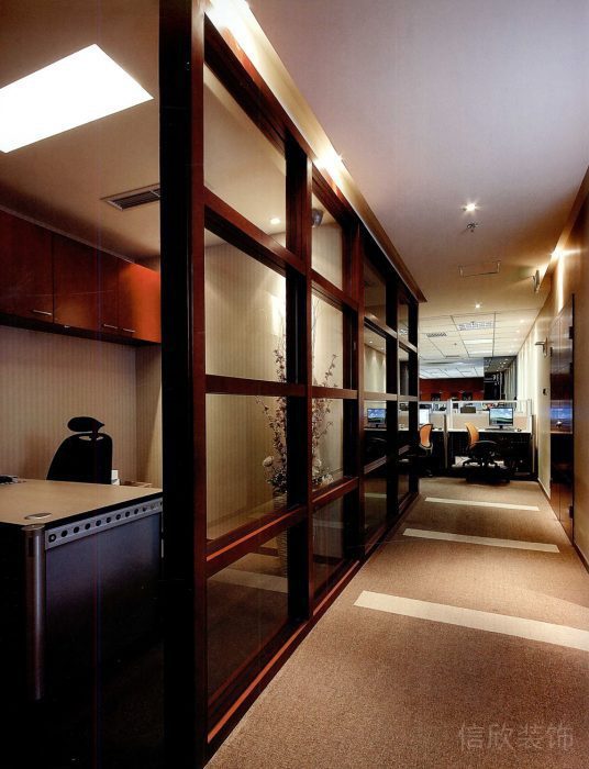 天宇國際貿(mào)易有限公司中式風(fēng)格辦公室裝修工程 天宇國際貿(mào)易有限公司中式風(fēng)格辦公室裝修工程