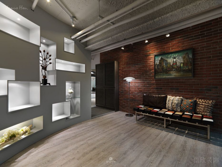 雅思辦公室裝修-等候區