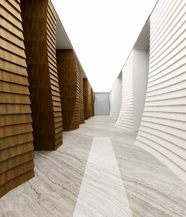 金海岸辦公室裝修-走道