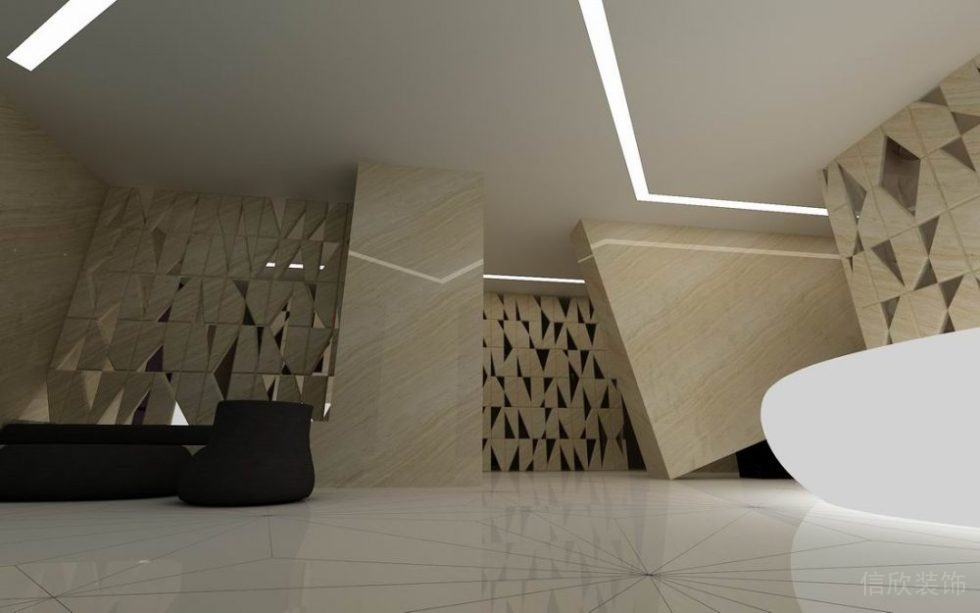 金海岸辦公室裝修-接待區