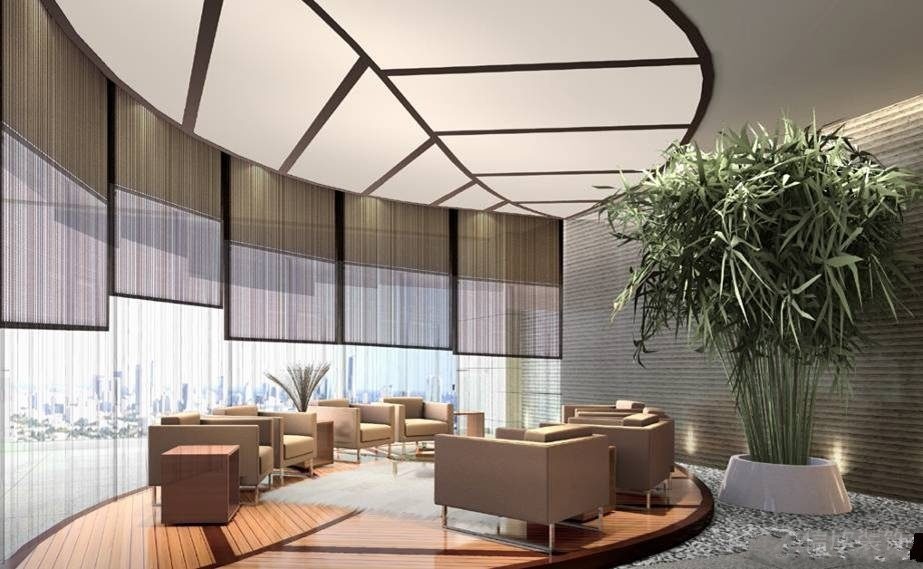 云泰辦公室裝修設(shè)計(jì)_會(huì)客室裝修