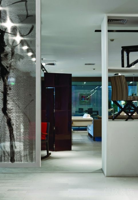 深圳南山鮮色調辦公室裝修 深圳南山鮮色調辦公室裝修