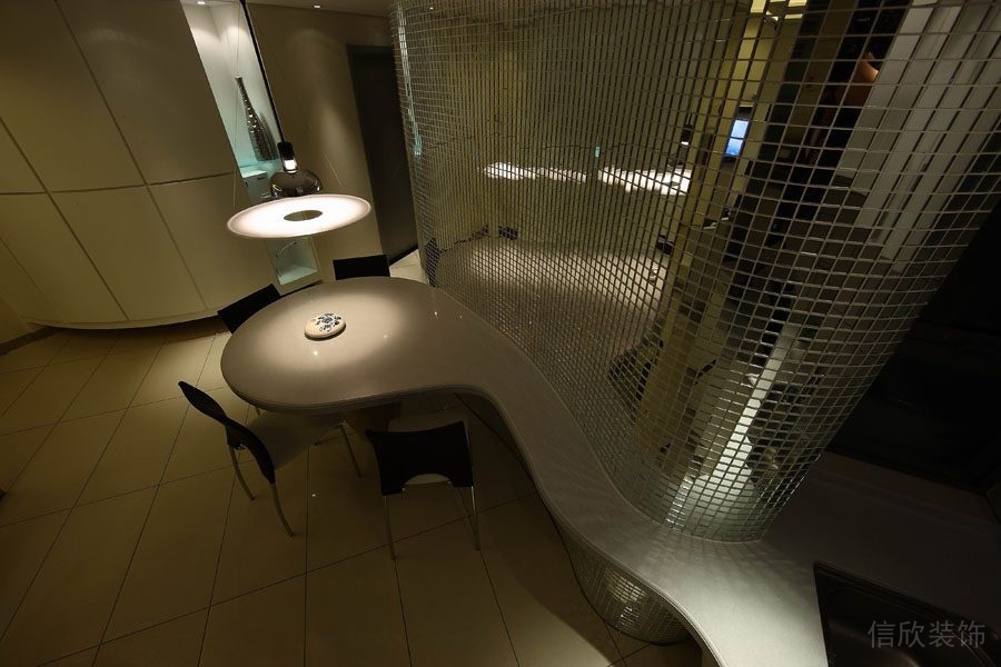 潤恒尚園深圳寶安家居裝修-吧臺2