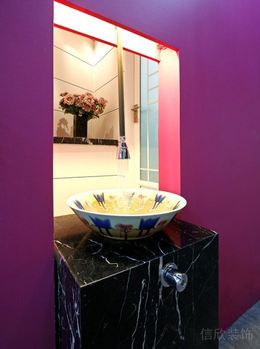 南山科技園現代辦公室裝修_洗手臺