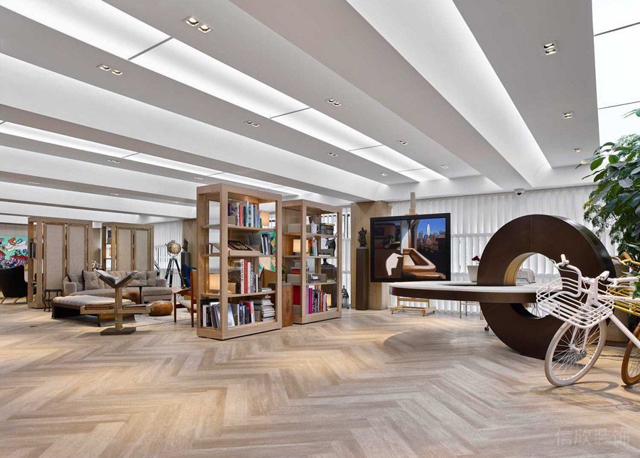 福田中心區辦公室裝修_展示區