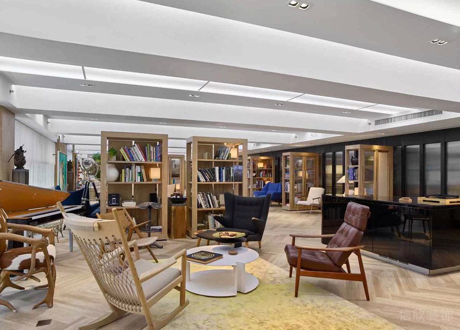 福田中心區辦公室裝修_洽談區