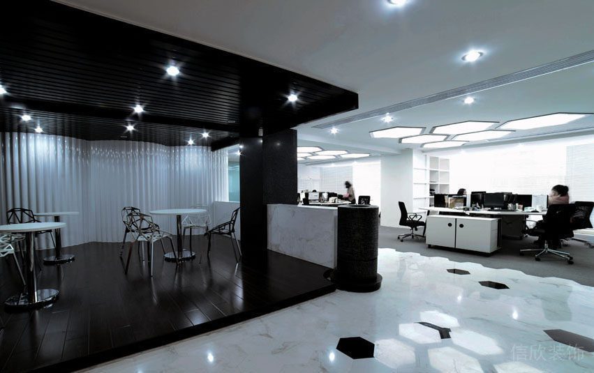 深圳南山科技園辦公室裝修_員工餐廳