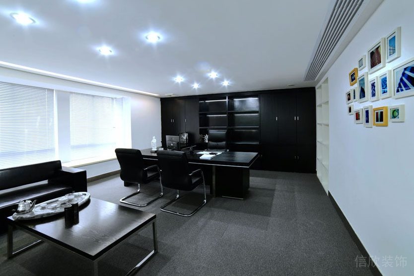 深圳南山科技園辦公室裝修_經理辦公室