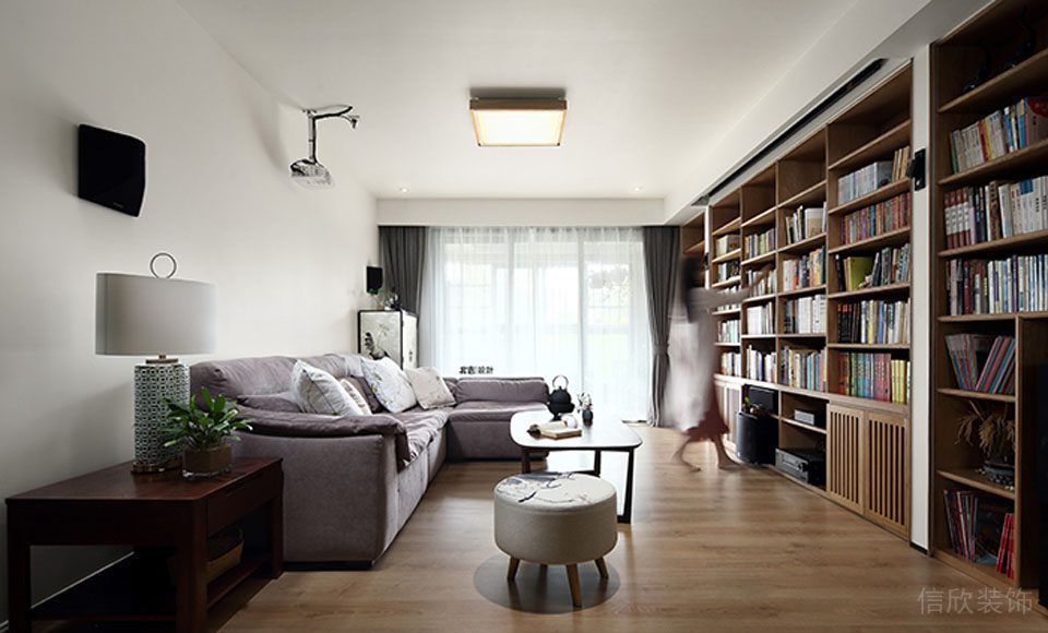 客廳裝修福田匯港名苑中式客廳