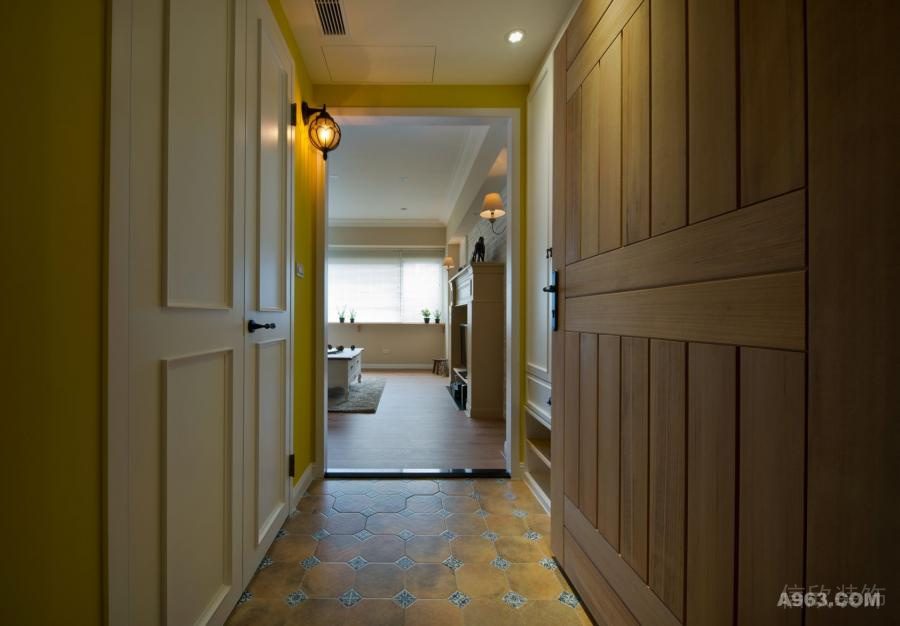 羅湖家裝美式風格玄關