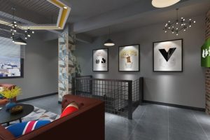 福田區(qū)福田工業(yè)風(fēng)格辦公室裝修設(shè)計(jì)-樓梯