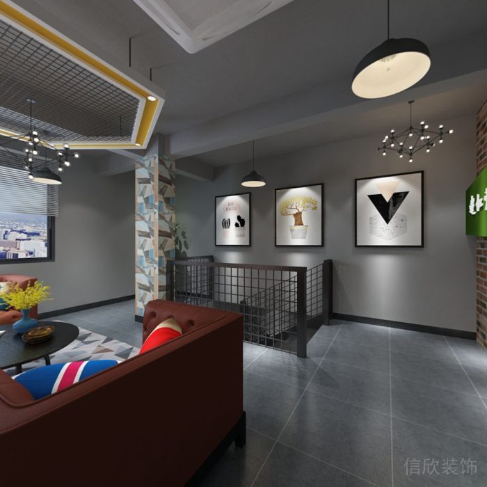 福田工業(yè)風格辦公室裝修 福田工業(yè)風格辦公室裝修