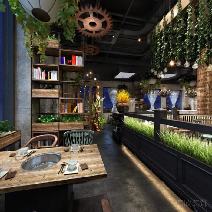 福田區餐飲裝修全景圖