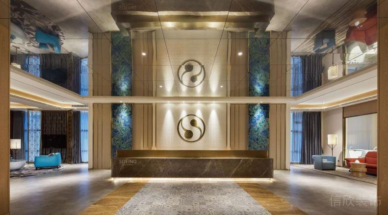 深圳月子中心接待大廳裝修 深圳月子中心接待大廳裝修