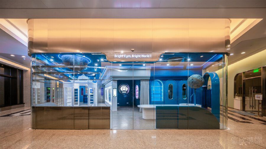 玻璃過道裝修設計機構效果