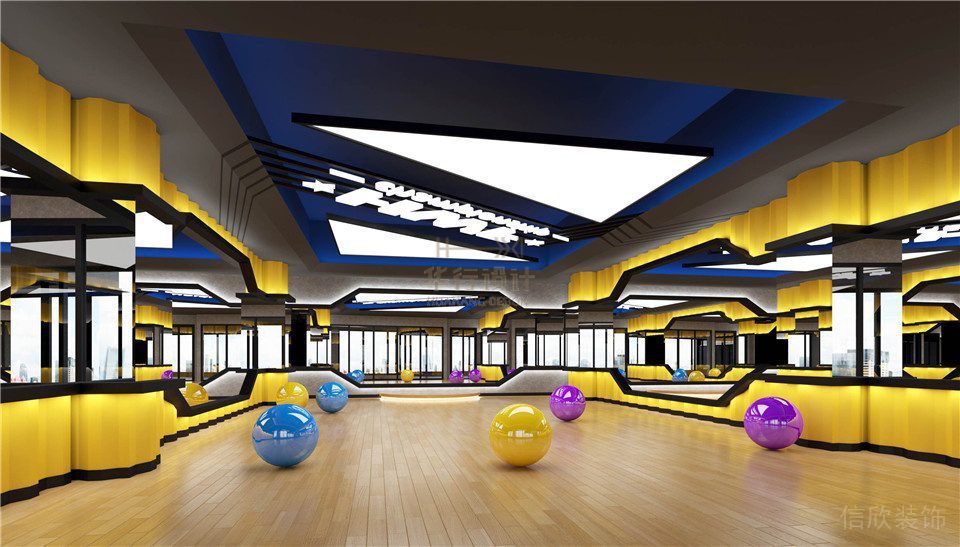 華武決朝陽(yáng)店健身房設(shè)計(jì)_操房 華武決朝陽(yáng)店健身房設(shè)計(jì)_操房