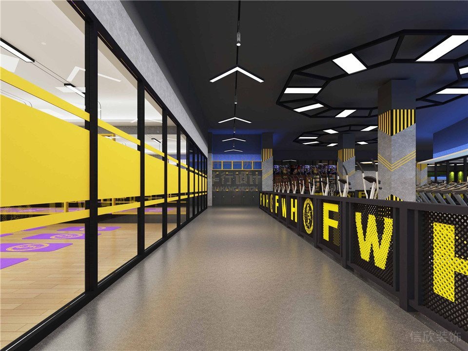 華武決朝陽(yáng)店健身房設(shè)計(jì)_過(guò)道 華武決朝陽(yáng)店健身房設(shè)計(jì)_過(guò)道