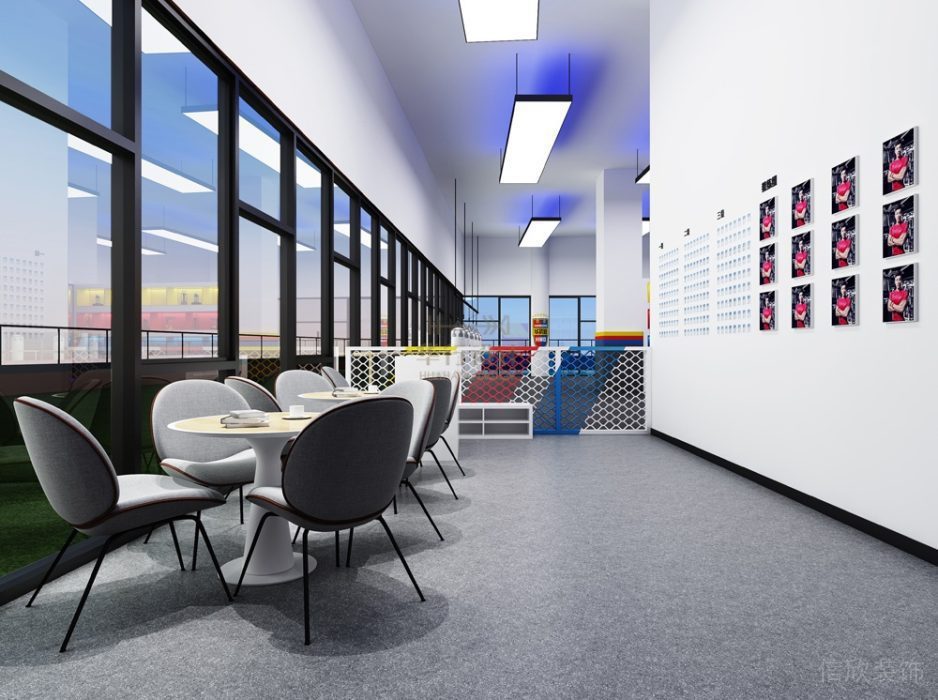 健身房裝修設計惠州華武道三店_洽談休息區 健身房裝修設計惠州華武道三店_洽談休息區