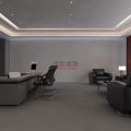 深圳辦公室裝修-董事長(zhǎng)室-易明科技公司