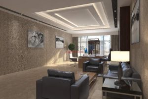 深圳辦公室裝修-洽談區(qū)-正力技術公司