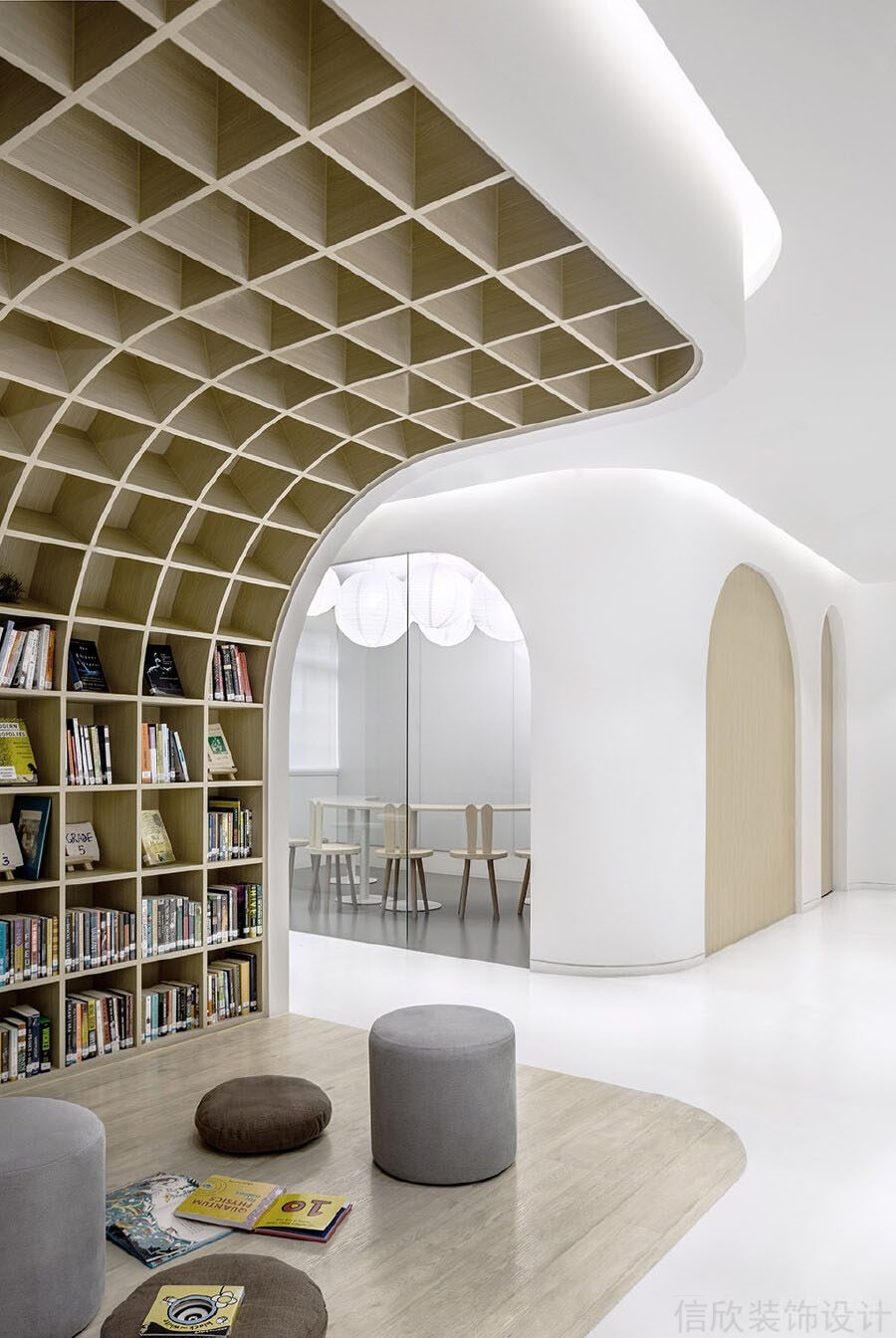 深圳書宇培訓(xùn)學(xué)校裝修設(shè)計_信欣幼兒園學(xué)校裝修設(shè)計