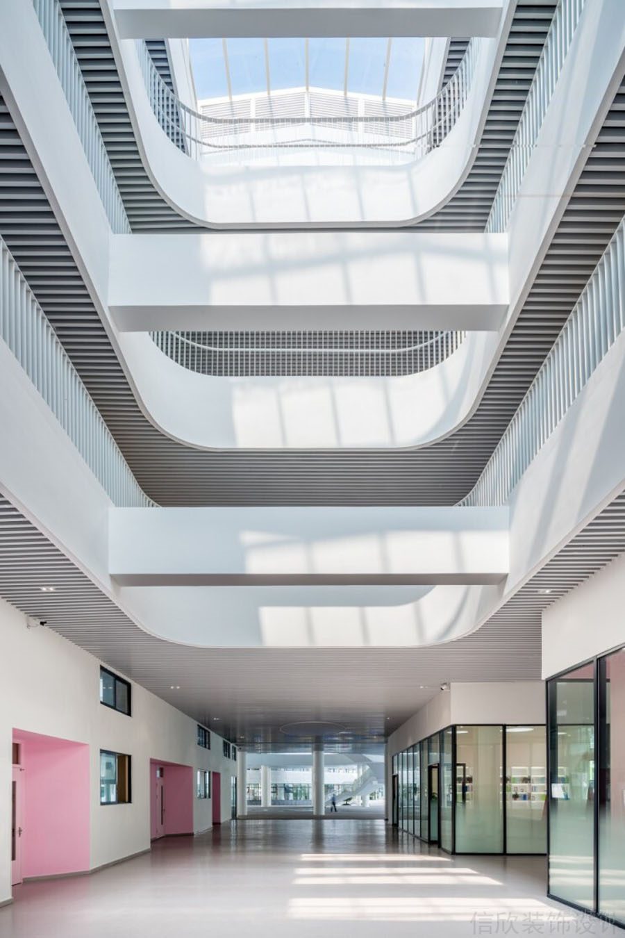 湛江銀川學校裝修設計_信欣幼兒園學校裝修設計