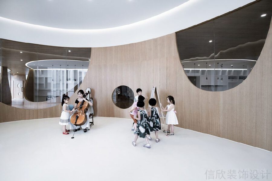 寶麗藝術(shù)教育裝修設(shè)計2_信欣幼兒園學校裝修設(shè)計