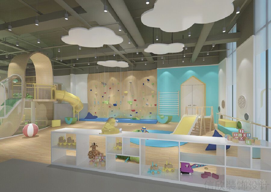 初希堂兒童成長中心裝修設(shè)計(jì)_信欣幼兒園學(xué)校裝修設(shè)計(jì)