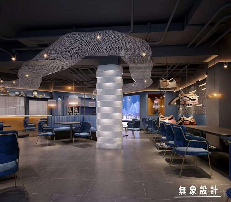 羅湖餐廳裝修燒烤店設(shè)計效果圖