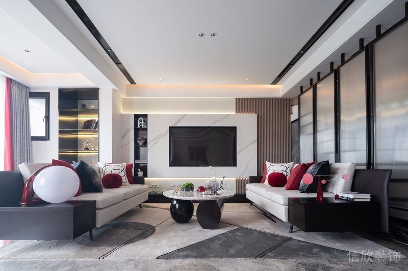 深圳民治家庭新房現(xiàn)代簡(jiǎn)約裝修方案