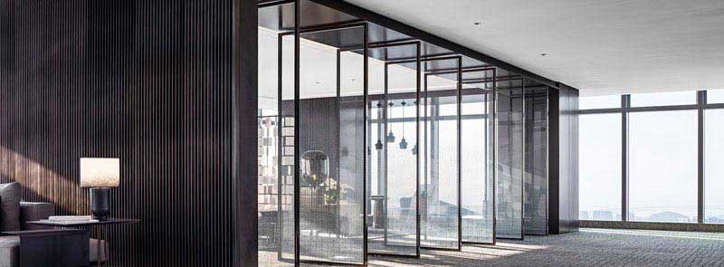 辦公室現(xiàn)代風(fēng)玻璃門(mén)陽(yáng)臺(tái)區(qū)效果圖