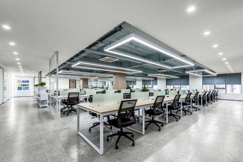 辦公室現(xiàn)代簡約風辦公區(qū)效果圖(3)