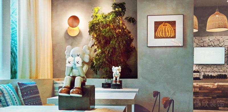 餐廳現(xiàn)代風(fēng)卡座區(qū)效果圖