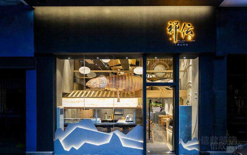 餐廳現(xiàn)代風(fēng)門面效果圖 (3)