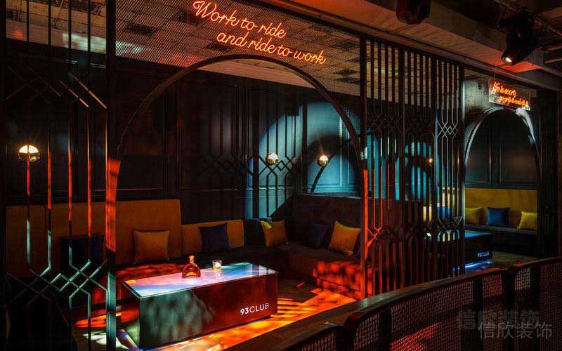 混搭風(fēng)餐飲空間精致卡座