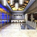 酒店輕奢風(fēng)前臺(tái)效果圖