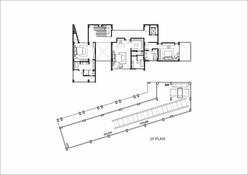 酒店現(xiàn)代風平面圖