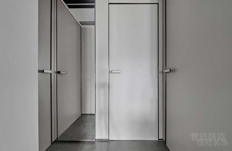 極簡風格家居房門