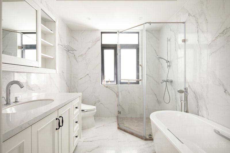 簡歐風(fēng)格家居空間衛(wèi)生間