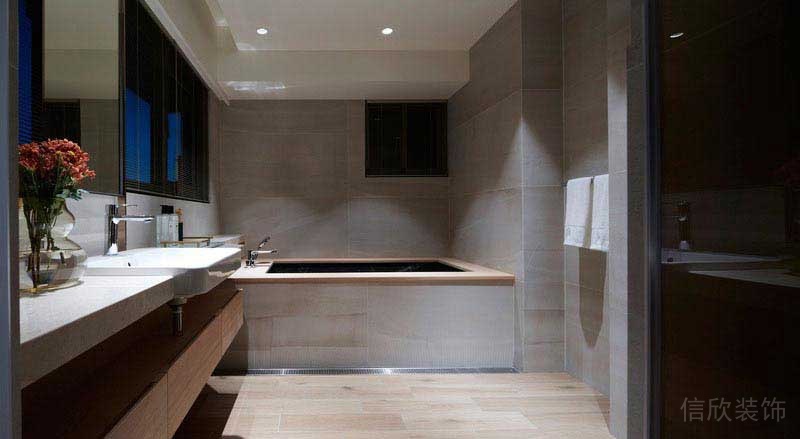 簡約風(fēng)格衛(wèi)生間浴缸