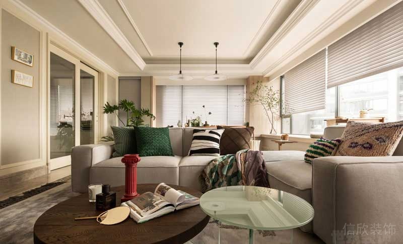 美式簡約風(fēng)家居客廳沙發(fā)