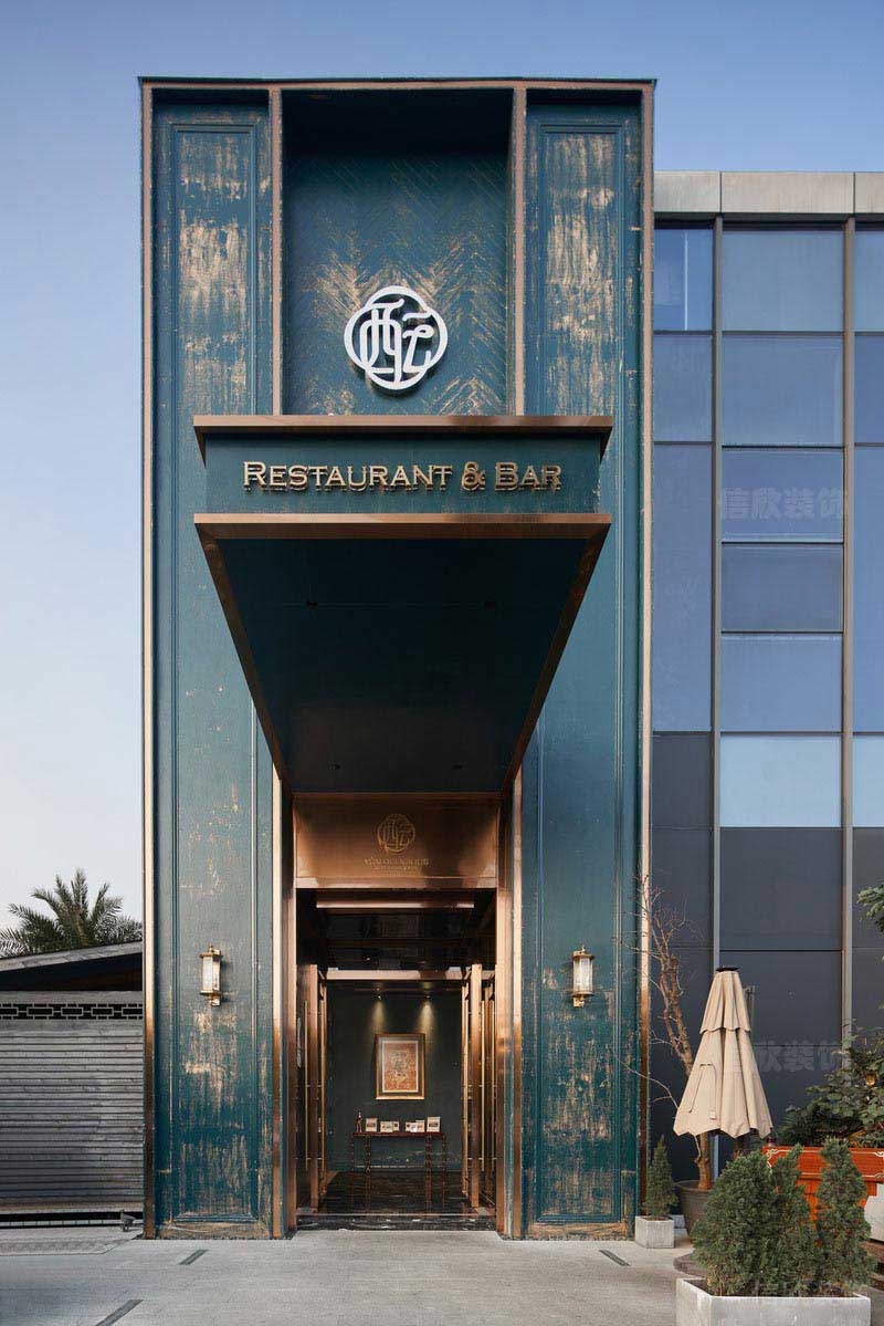 門(mén)頭做舊風(fēng)格效果圖