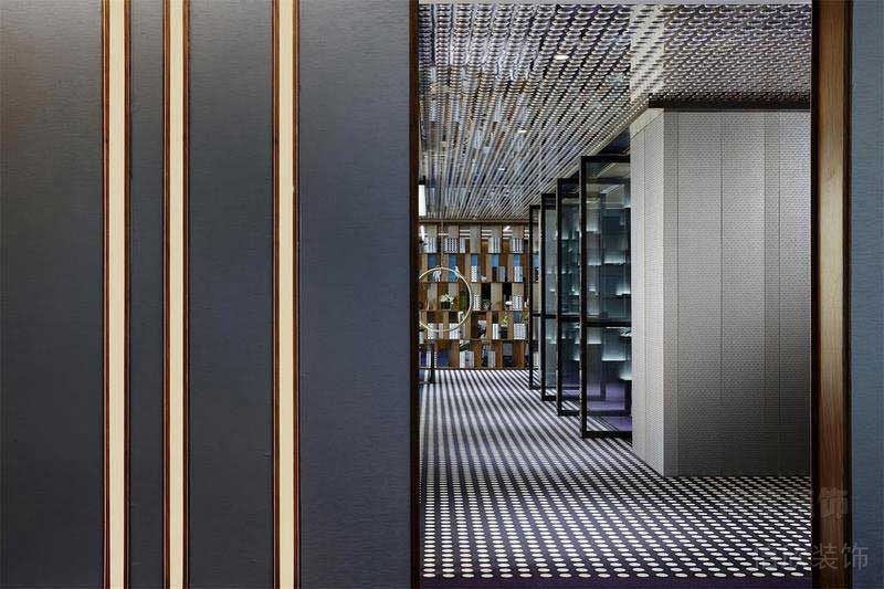 輕奢風(fēng)格辦公室過道