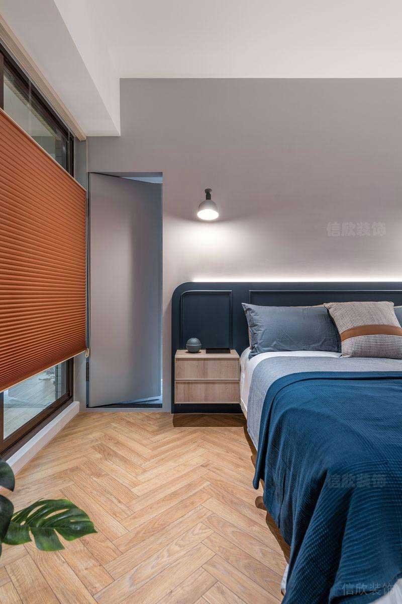 臥室現(xiàn)代風(fēng)格隱藏門(mén)設(shè)計(jì)效果